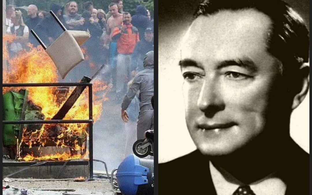 La guerra civile e razziale in Gran Bretagna e il fallimento della falsa Europa di Kalergi